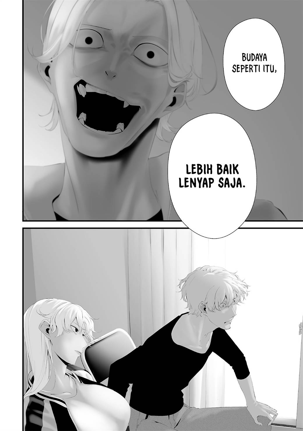 Tsurenai Hodo Aokute Azatoi Kurai ni Akai Chapter 58 Gambar 4