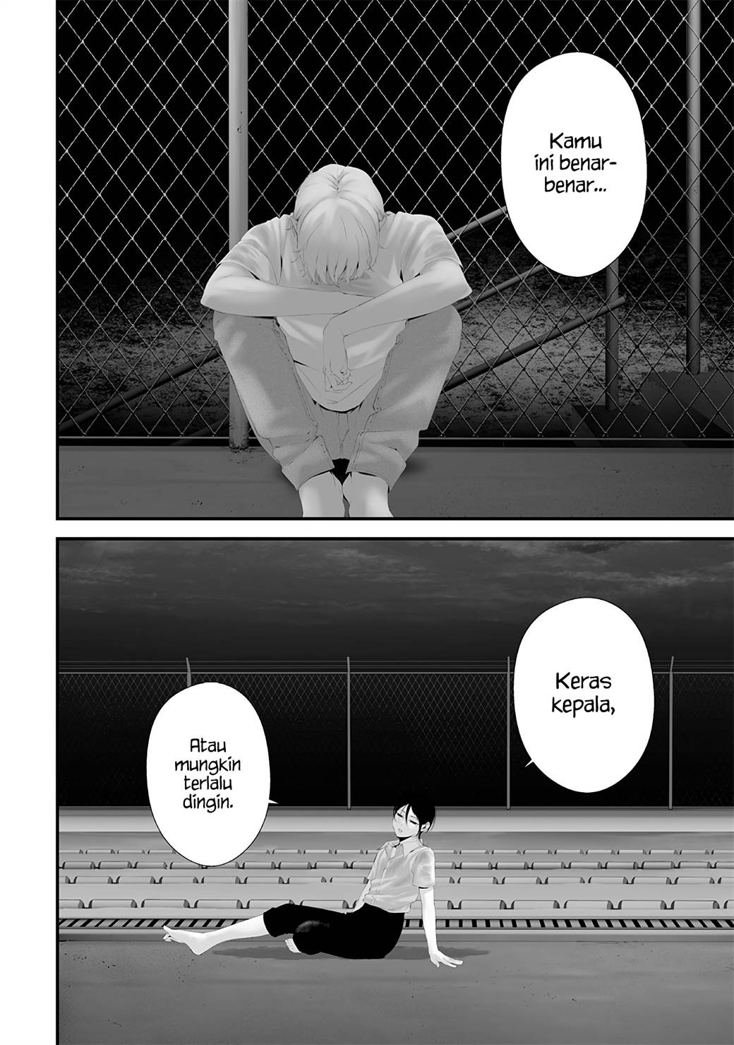 Tsurenai Hodo Aokute Azatoi Kurai ni Akai Chapter 60 Gambar 12