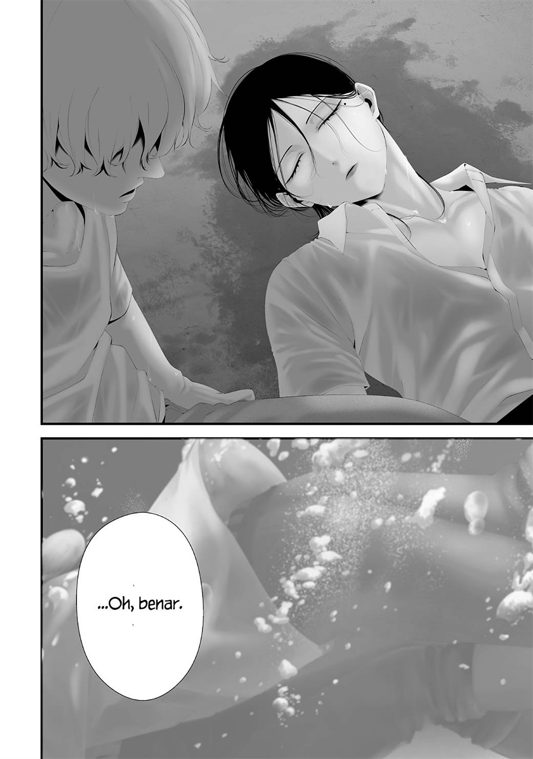 Manga Tsurenai Hodo Aokute Azatoi Kurai ni Akai Chapter 60 gambar nomor 2