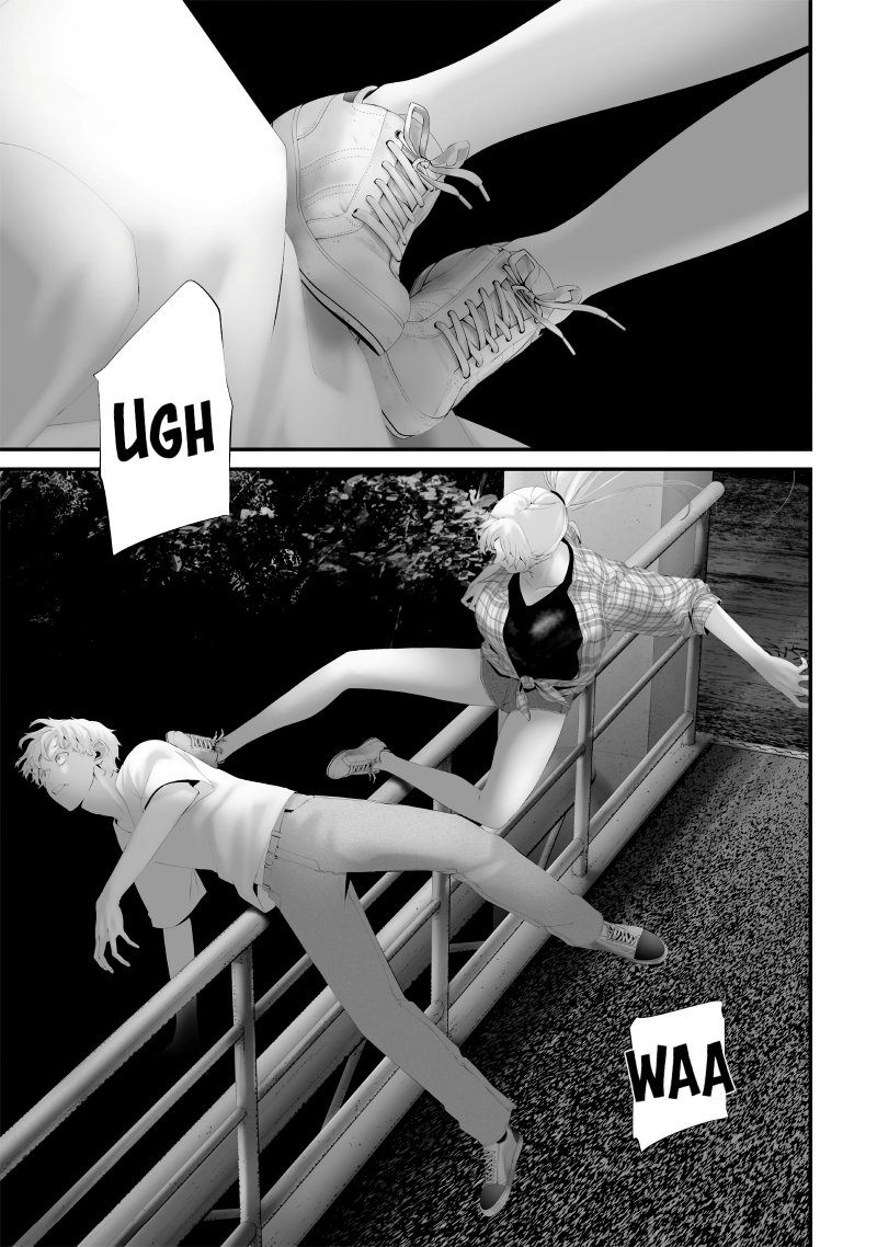 Tsurenai Hodo Aokute Azatoi Kurai ni Akai Chapter 62 Gambar 11