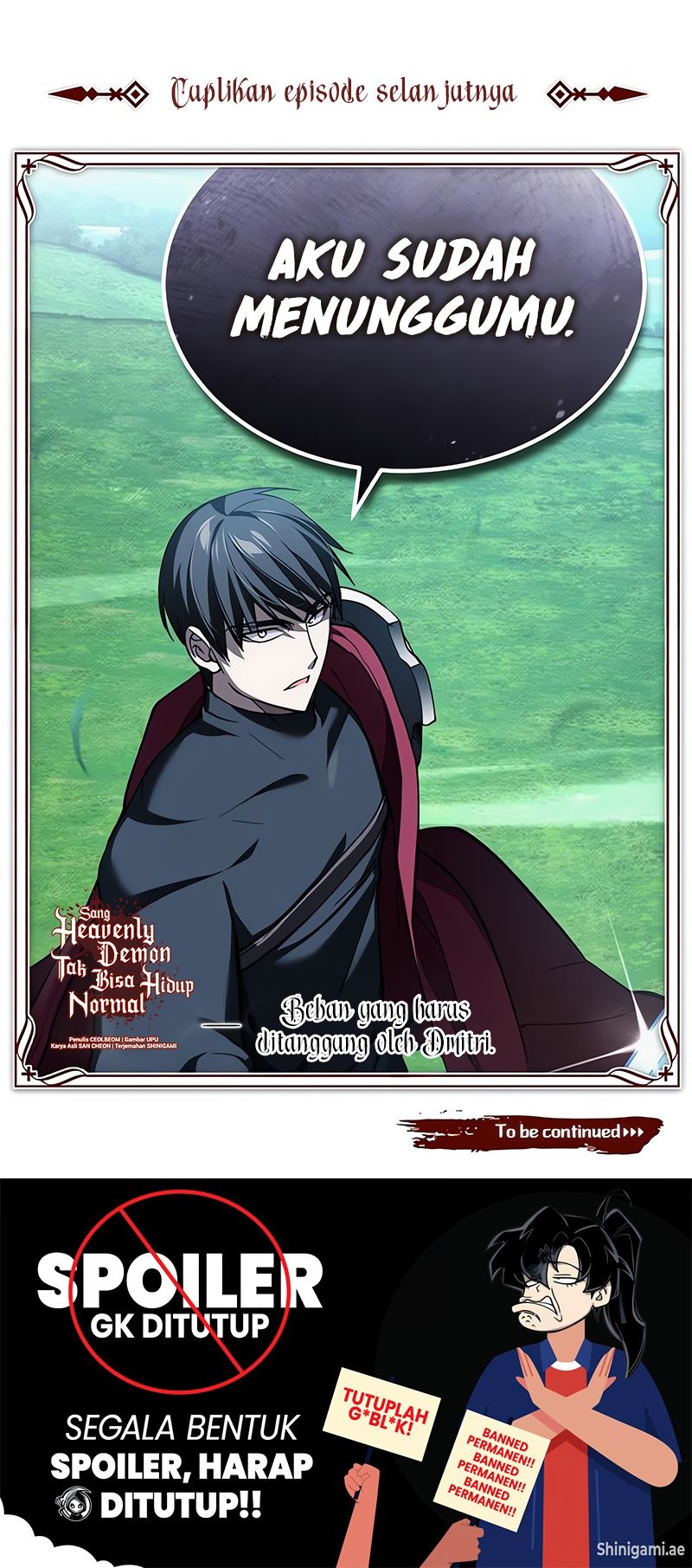 The Heavenly Demon Can’t Live a Normal Life Chapter 134 Gambar 64