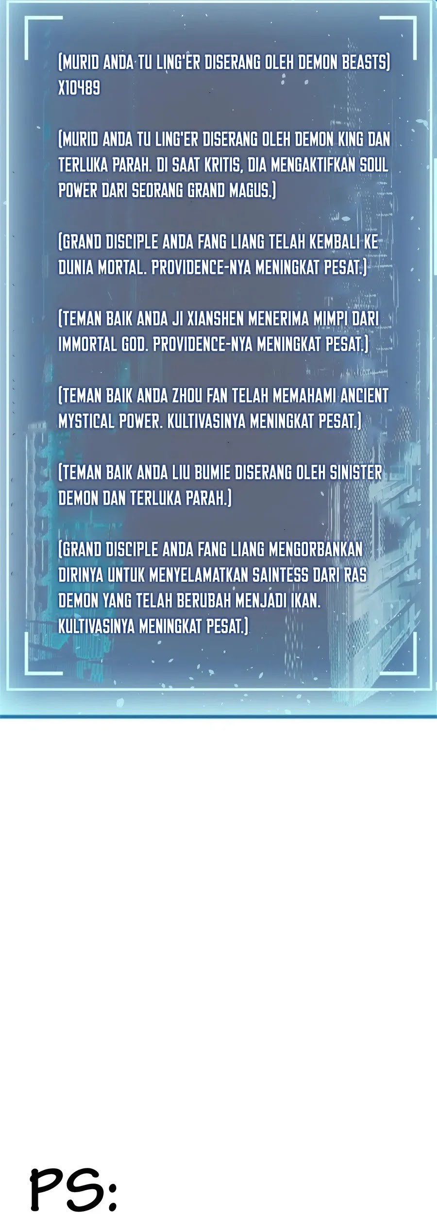 Top Tier Providence: Secretly Cultivate for a Thousand Years Chapter 190 Gambar 54