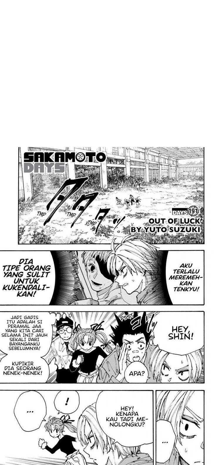 Sakamoto Days Chapter 191 Gambar 3