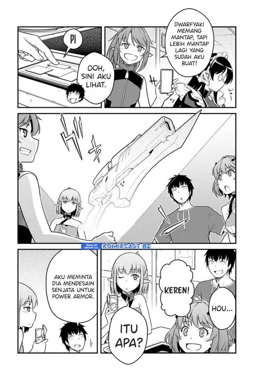 Mezametara Saikyou Soubi to Uchuusen-mochi datta no de Chapter 44.1 Gambar 7