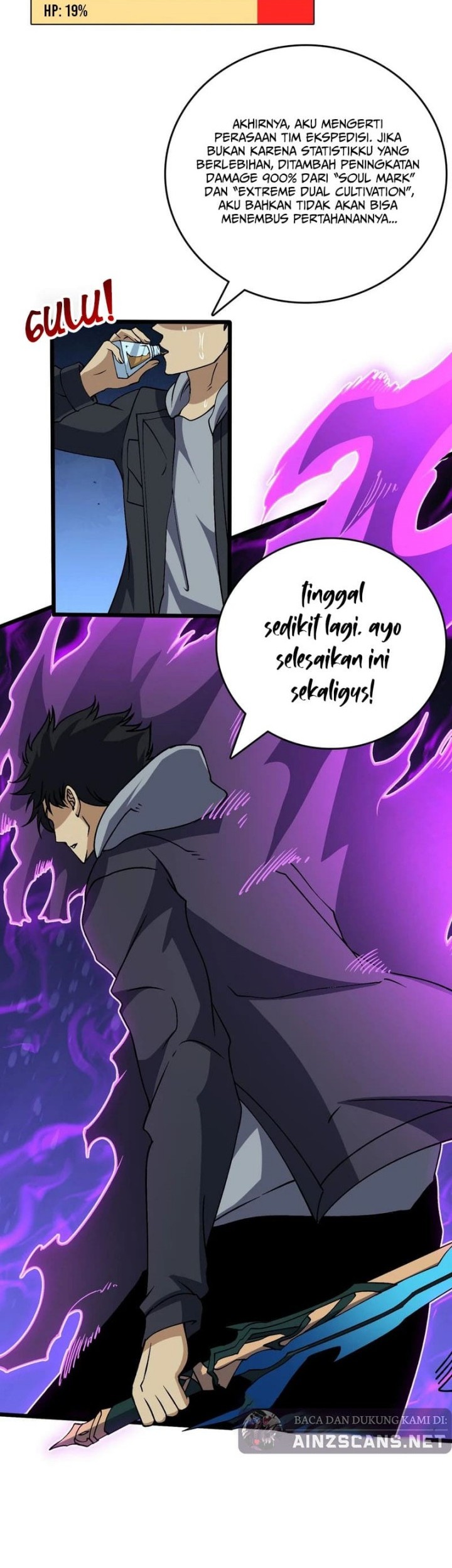 I Become Invincible Black Dragon Boss At The Start Chapter 33 Gambar 24