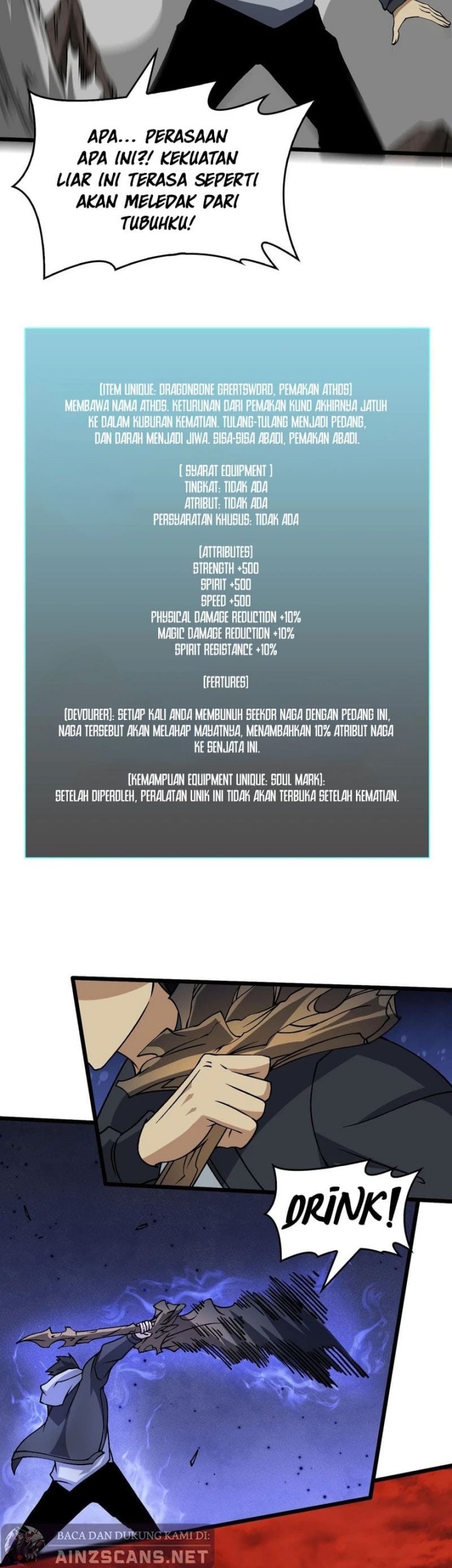 I Become Invincible Black Dragon Boss At The Start Chapter 33 Gambar 33