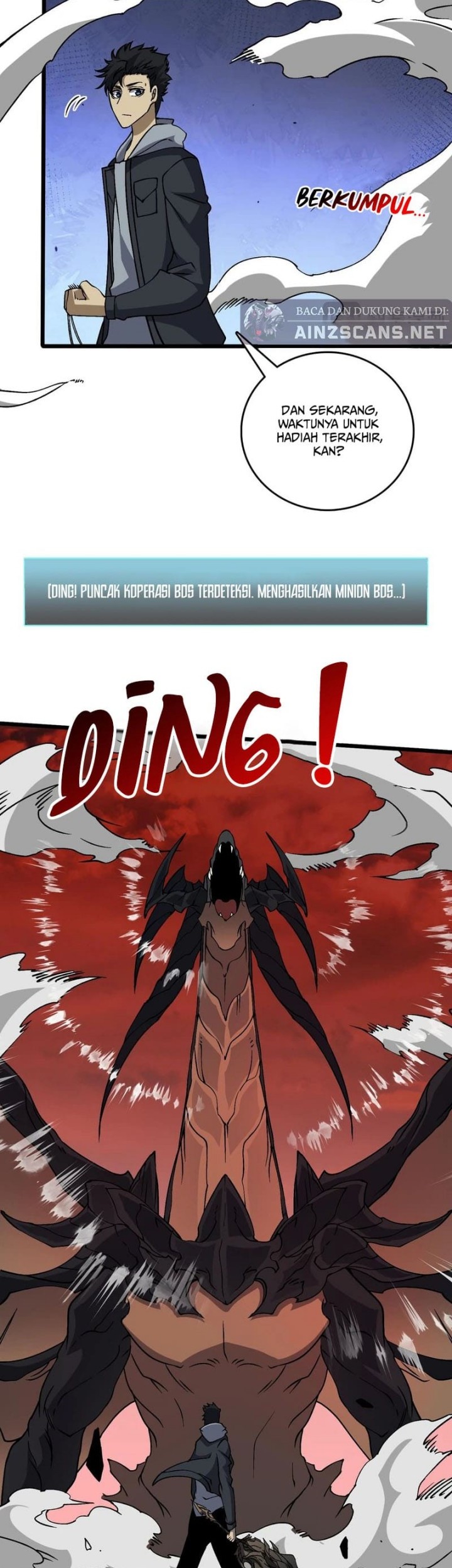 I Become Invincible Black Dragon Boss At The Start Chapter 33 Gambar 37