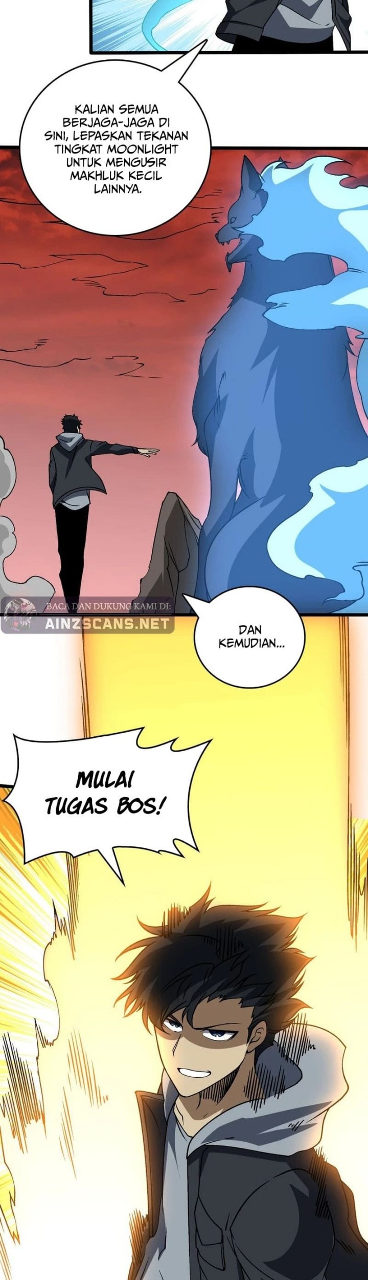 I Become Invincible Black Dragon Boss At The Start Chapter 33 Gambar 11