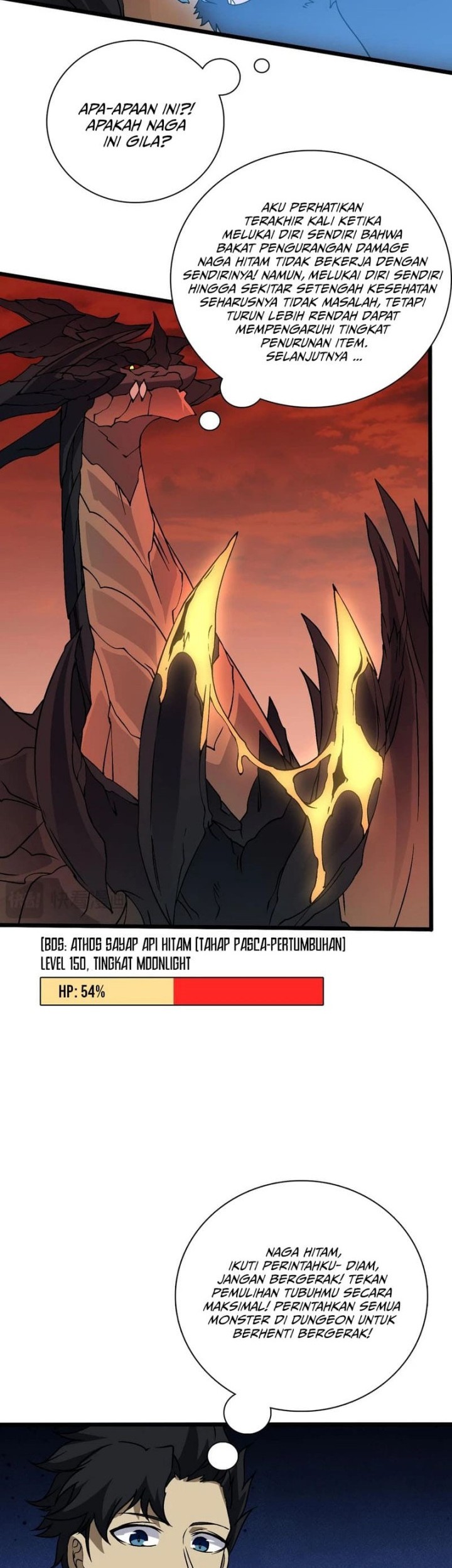 I Become Invincible Black Dragon Boss At The Start Chapter 33 Gambar 17