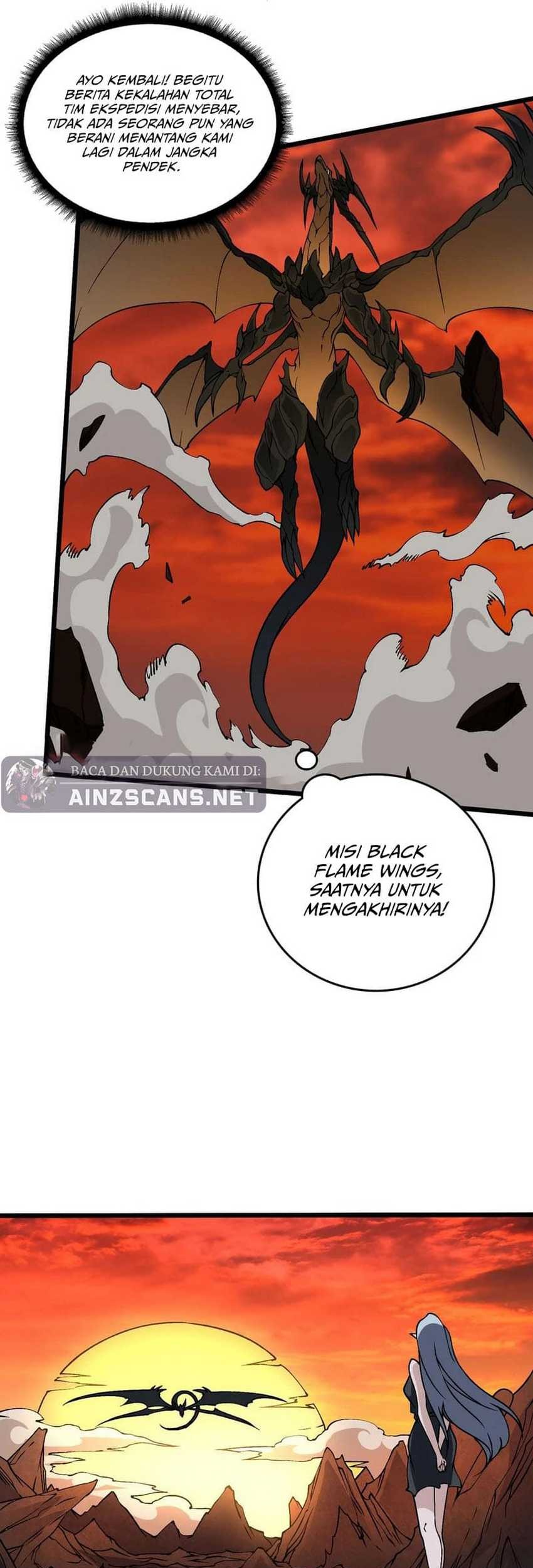 I Become Invincible Black Dragon Boss At The Start Chapter 32 Gambar 12