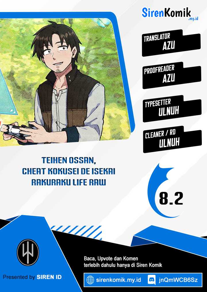 Komik Teihen Ossan, Cheat Kokusei de Isekai Rakuraku Life Chapter 08.2 gambar nomor 1
