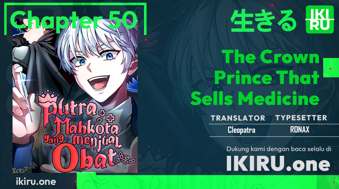 Komik The Crown Prince That Sells Medicine Chapter 50 gambar nomor 1