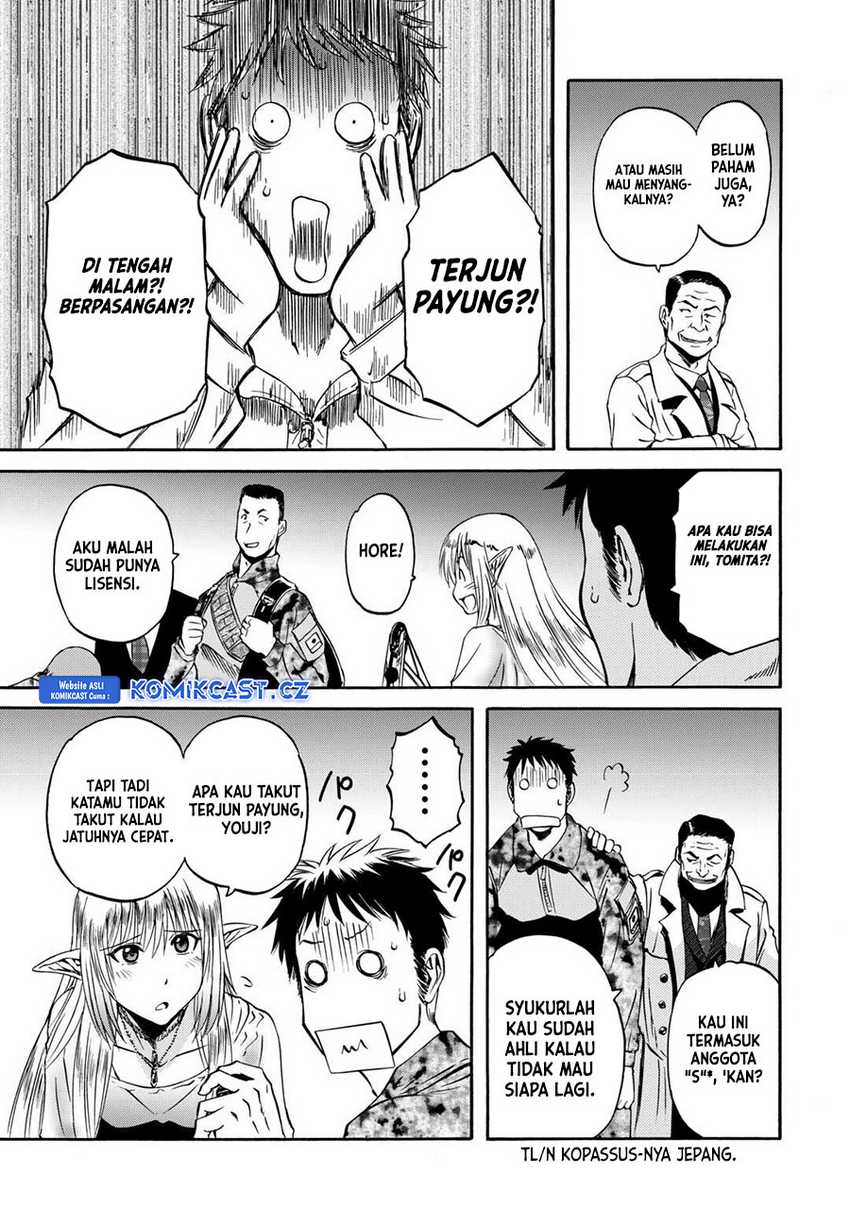 Gate – Jietai Kare no Chi nite Kaku Tatakeri Chapter 135 Gambar 34