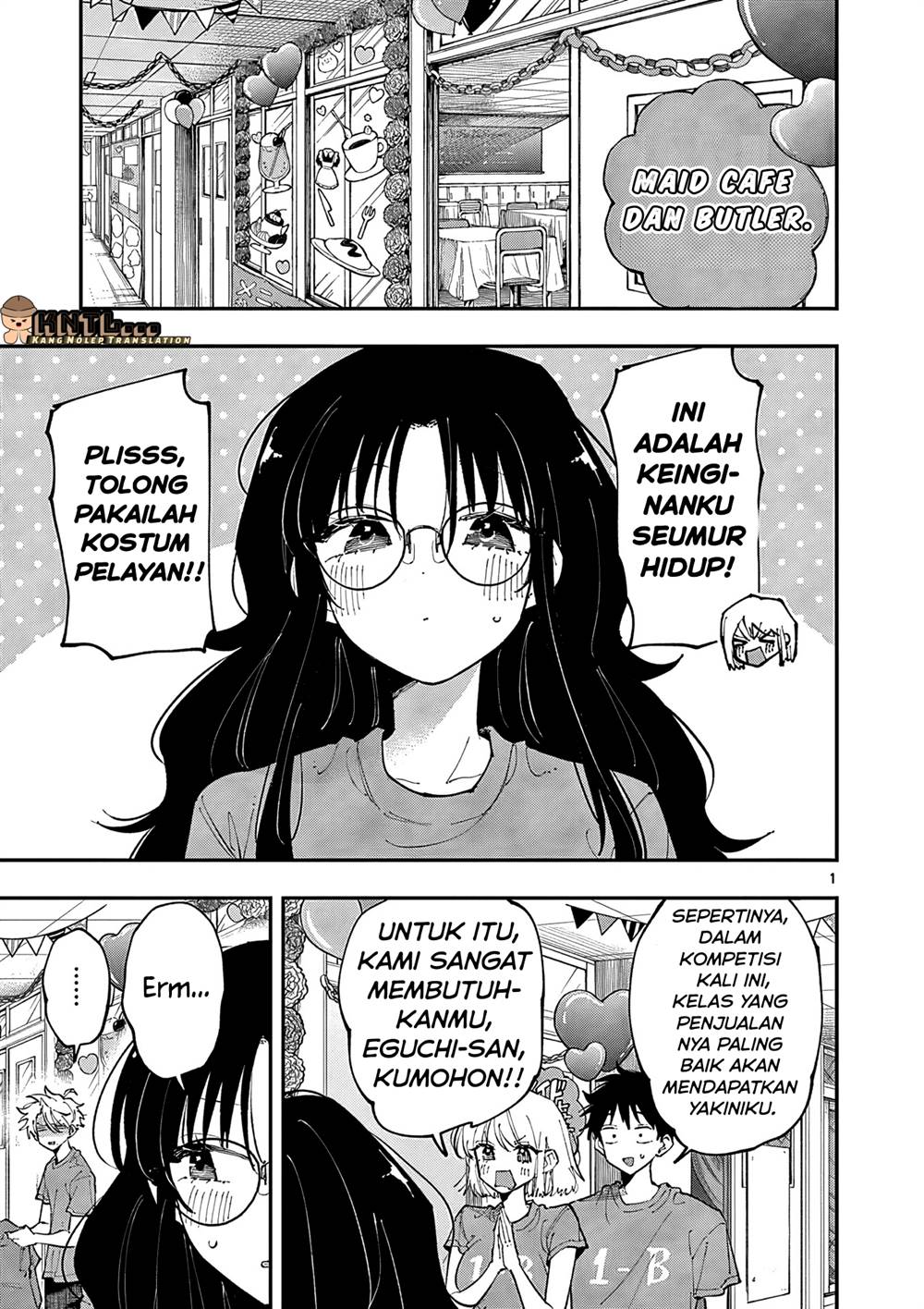 Manga Tonari no Seki no Yatsu ga Souiu Me de Mitekuru Chapter 22 gambar nomor 2
