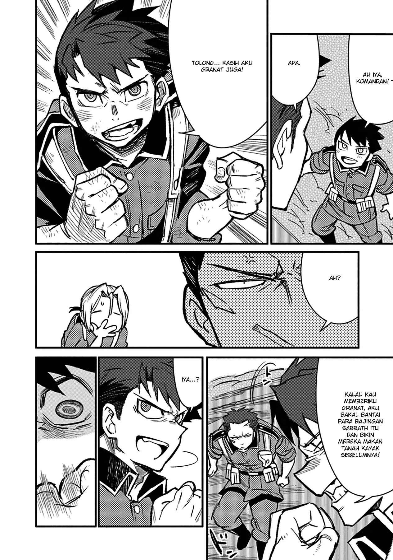 TS Eiseihei-san no Senjou Nikki Chapter 11 Gambar 14