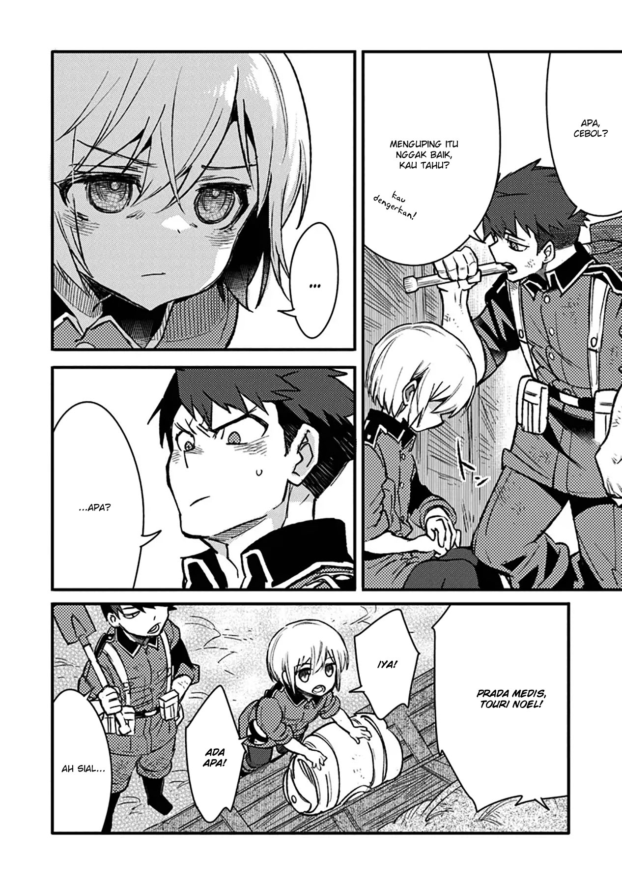 TS Eiseihei-san no Senjou Nikki Chapter 11 Gambar 12