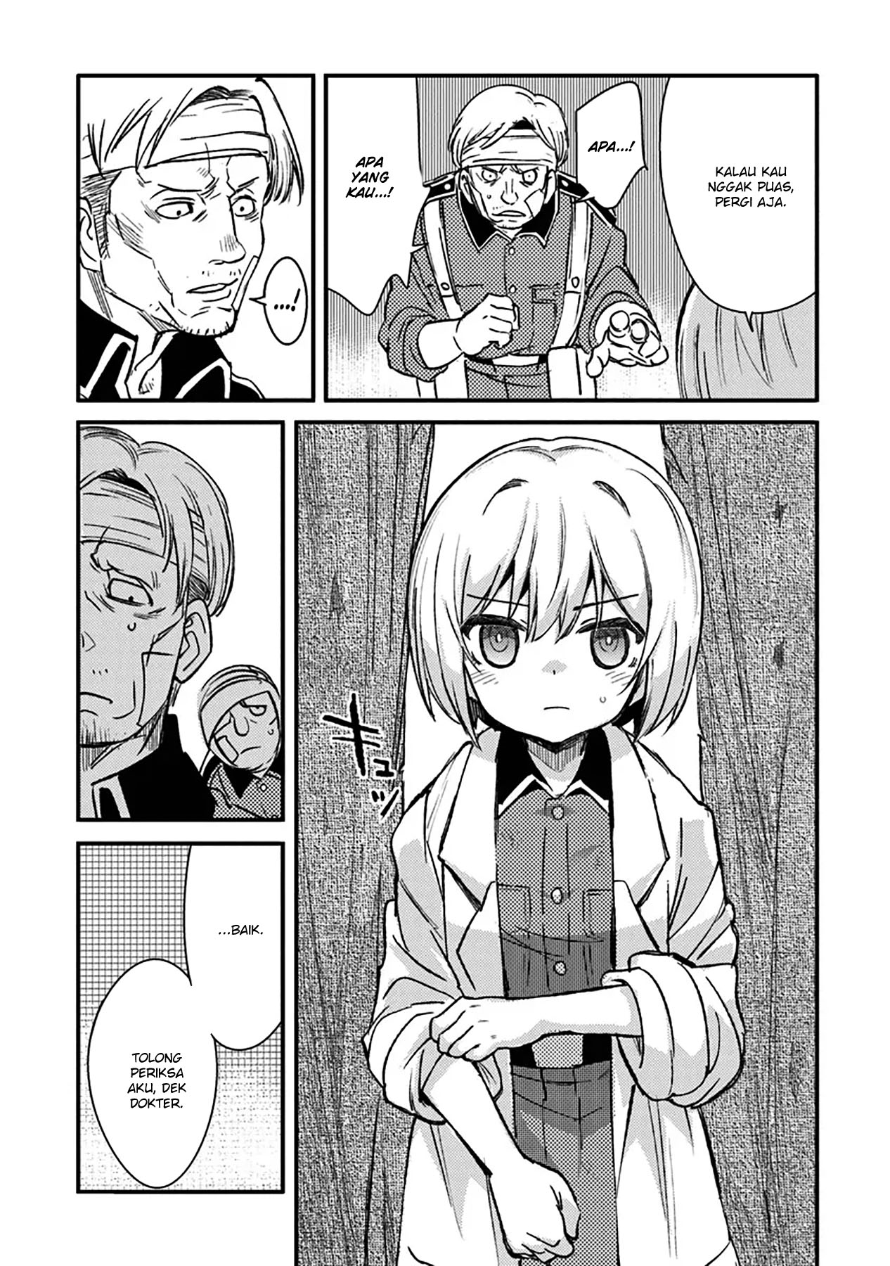 TS Eiseihei-san no Senjou Nikki Chapter 11 Gambar 27