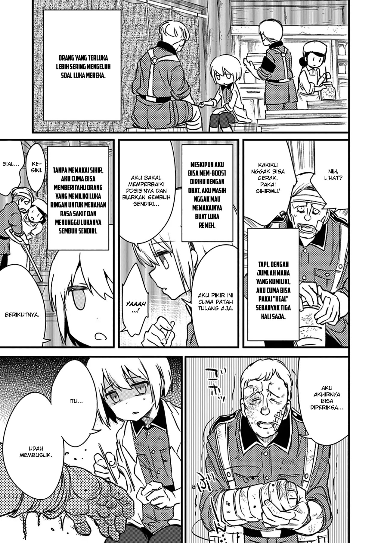 TS Eiseihei-san no Senjou Nikki Chapter 11 Gambar 28