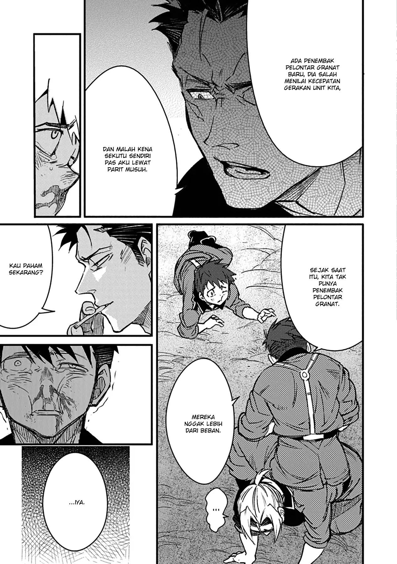 TS Eiseihei-san no Senjou Nikki Chapter 11 Gambar 22