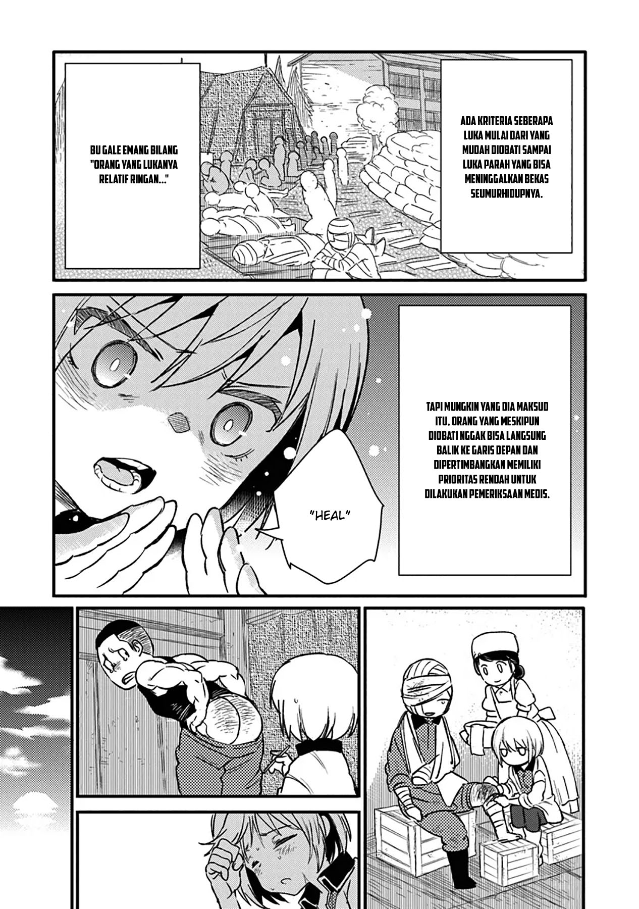 TS Eiseihei-san no Senjou Nikki Chapter 11 Gambar 30