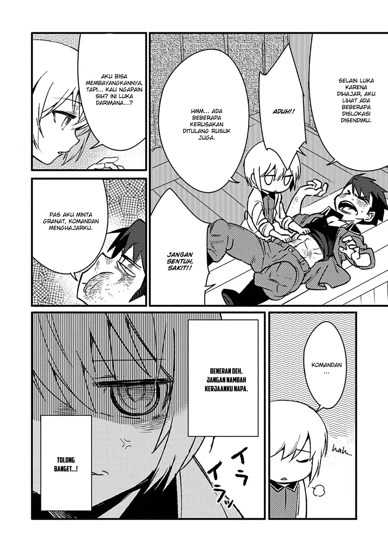 TS Eiseihei-san no Senjou Nikki Chapter 11 Gambar 33