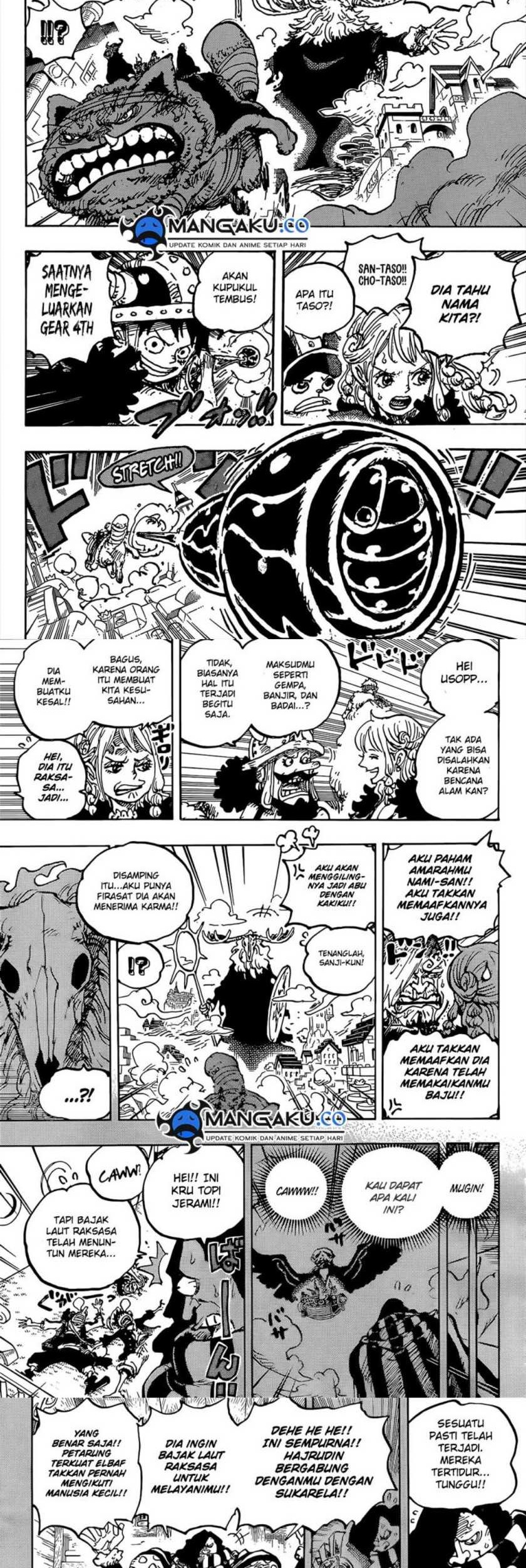 One Piece Chapter 1129 Gambar 8