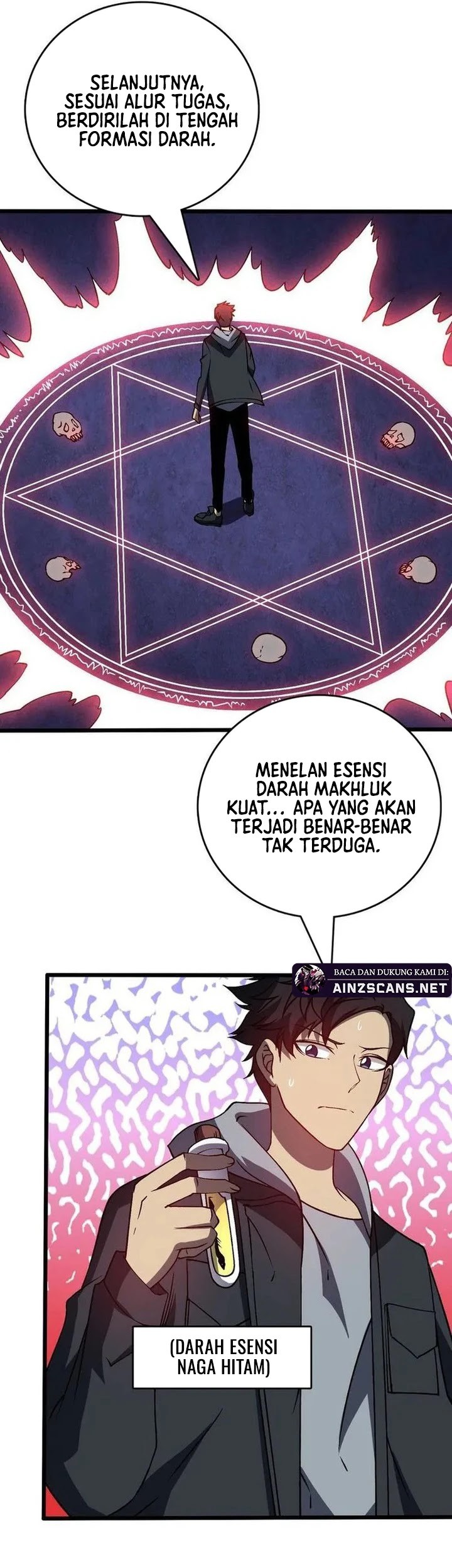 I Become Invincible Black Dragon Boss At The Start Chapter 25 Gambar 23