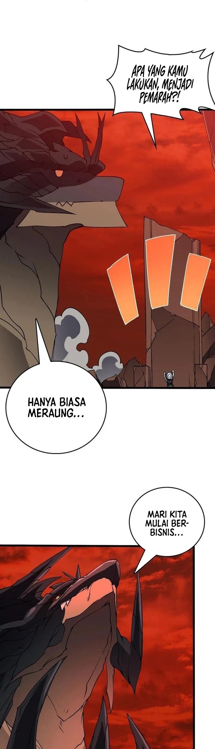 I Become Invincible Black Dragon Boss At The Start Chapter 25 Gambar 12