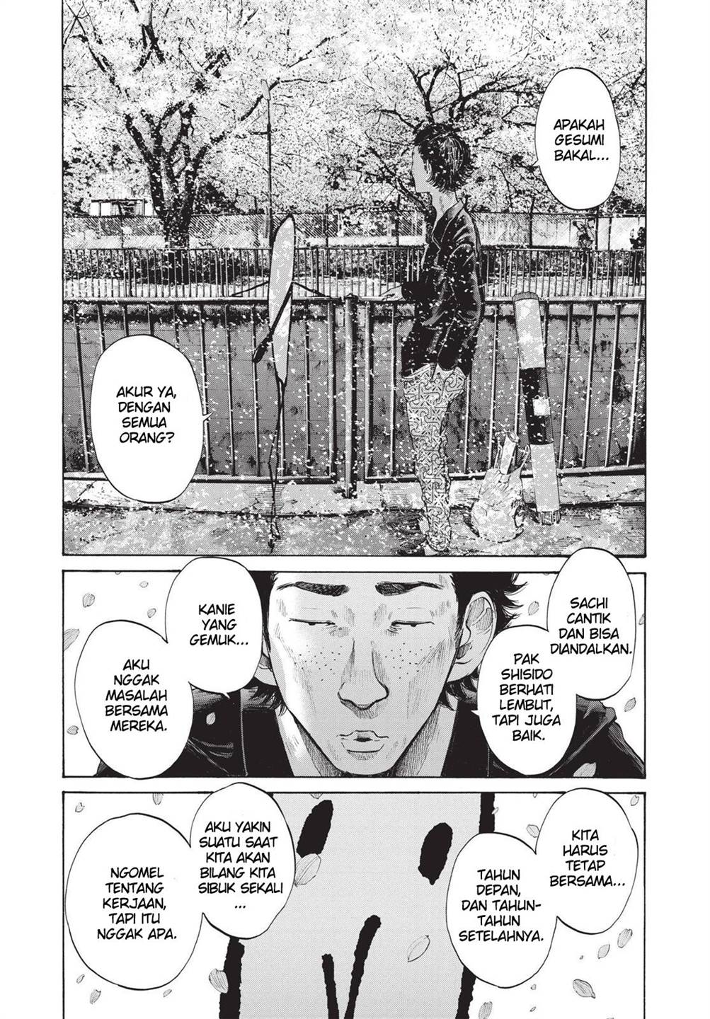 Oyasumi Punpun Chapter 96 Gambar 6