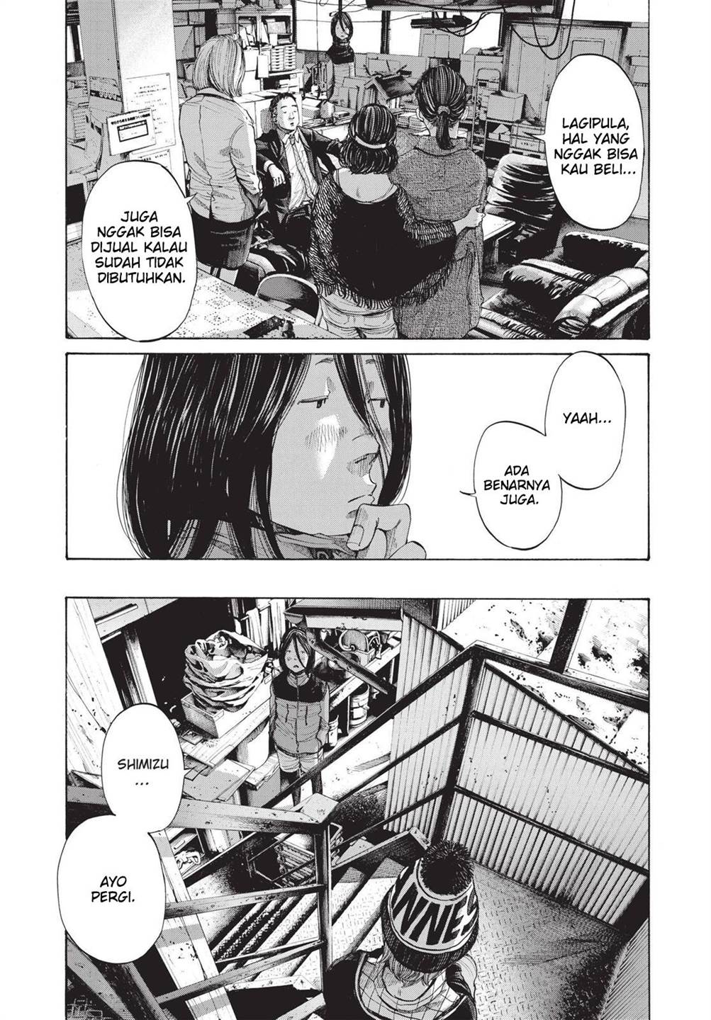 Oyasumi Punpun Chapter 95 Gambar 16