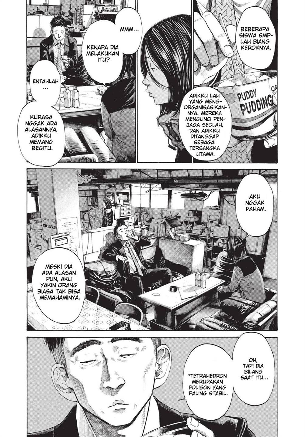 Oyasumi Punpun Chapter 95 Gambar 10