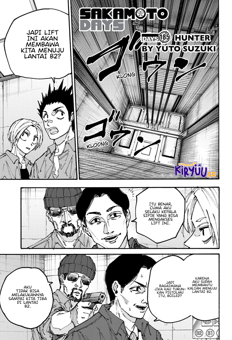 Manga Sakamoto Days Chapter 185 gambar nomor 2