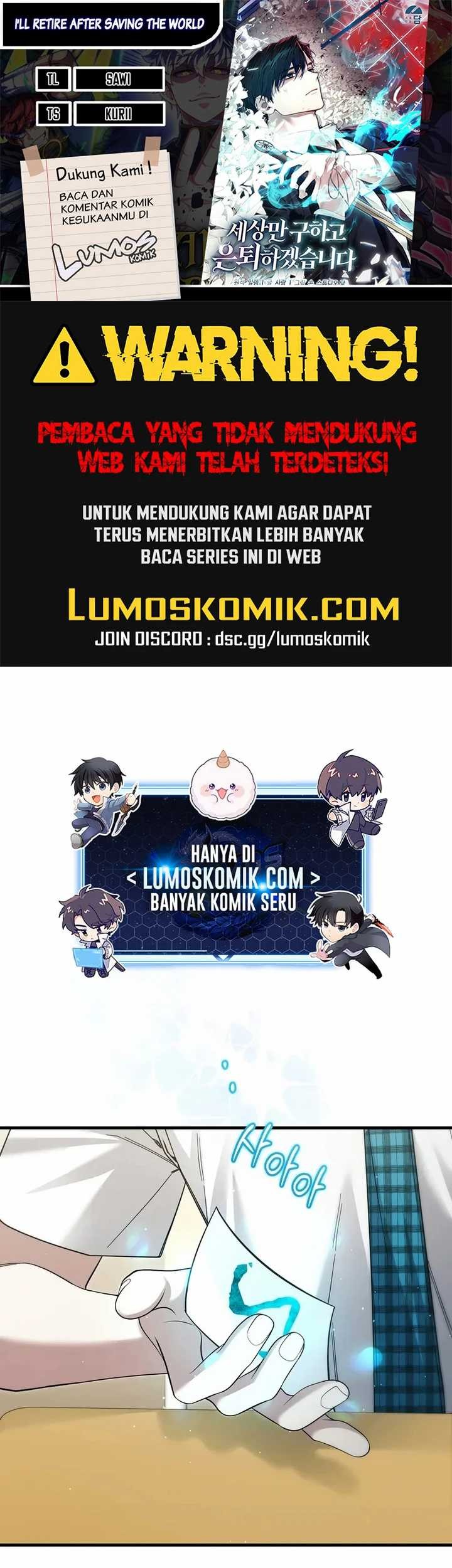 Komik I’ll Retire After Saving the World Chapter 36 gambar nomor 1