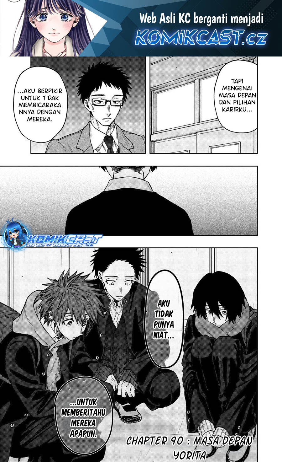 Manga Kaoru Hana wa Rin to Saku Chapter 90 gambar nomor 2