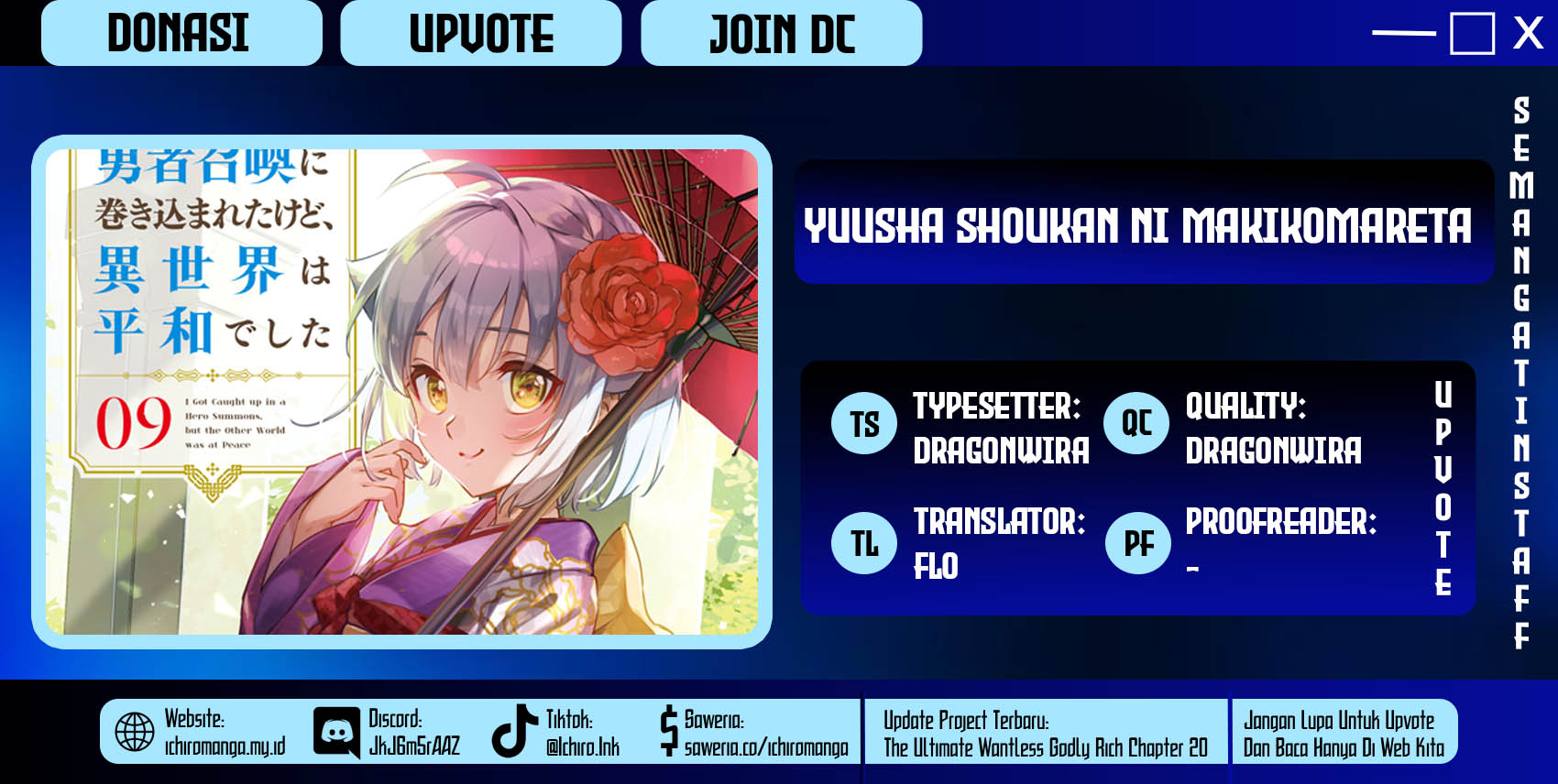 Komik Yuusha Shoukan ni Makikomareta kedo, Isekai wa Heiwa deshita Chapter 52 gambar nomor 1