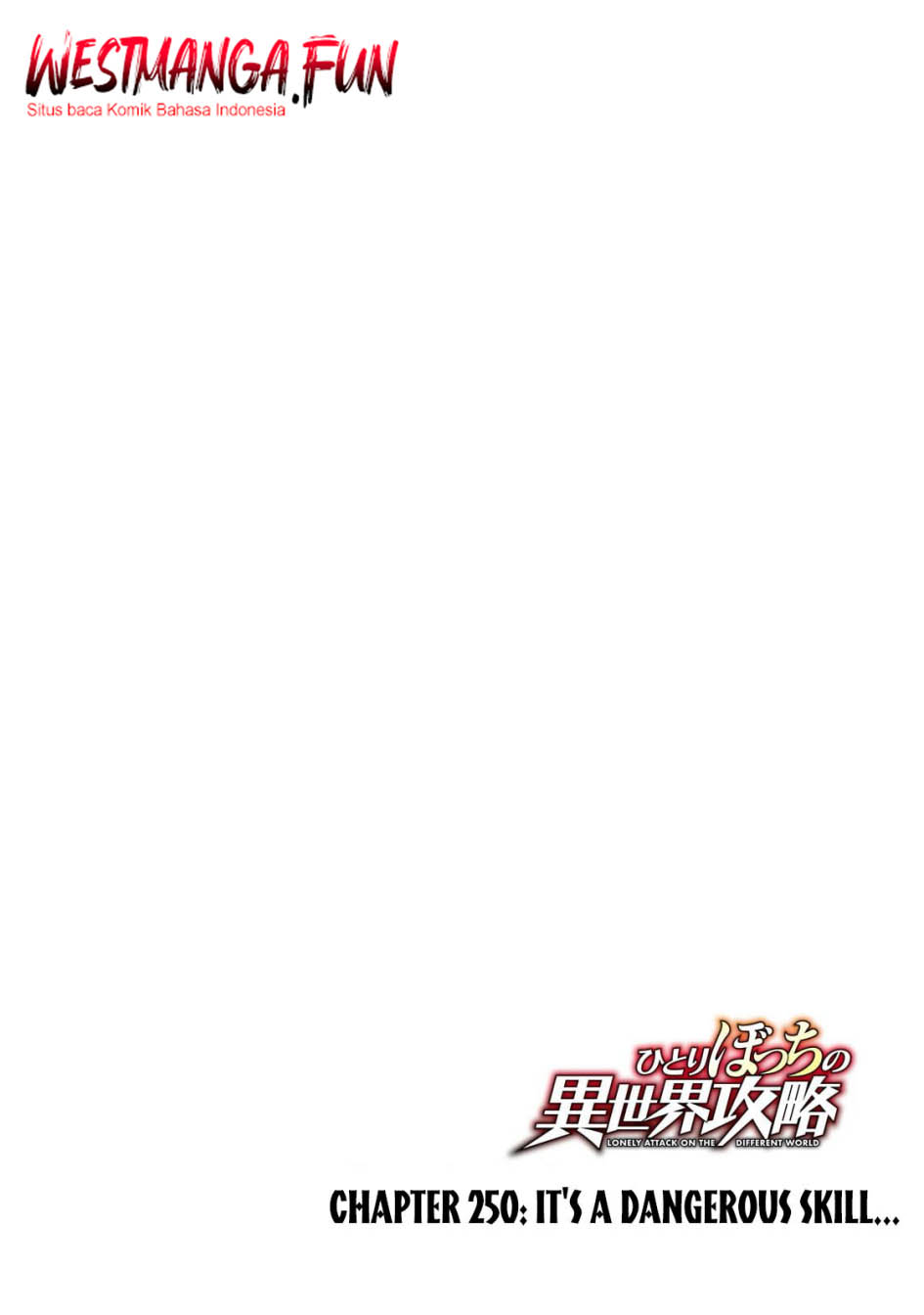 Hitoribocchi no Isekai Kouryaku Chapter 250 Gambar 5