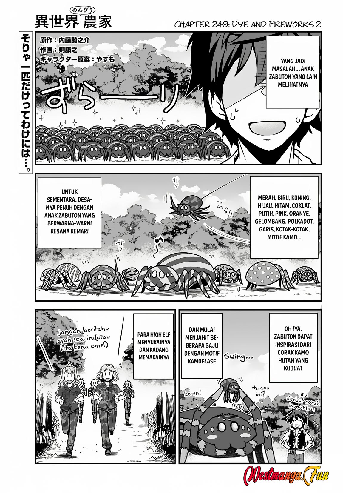Manga Isekai Nonbiri Nouka Chapter 249 gambar nomor 2
