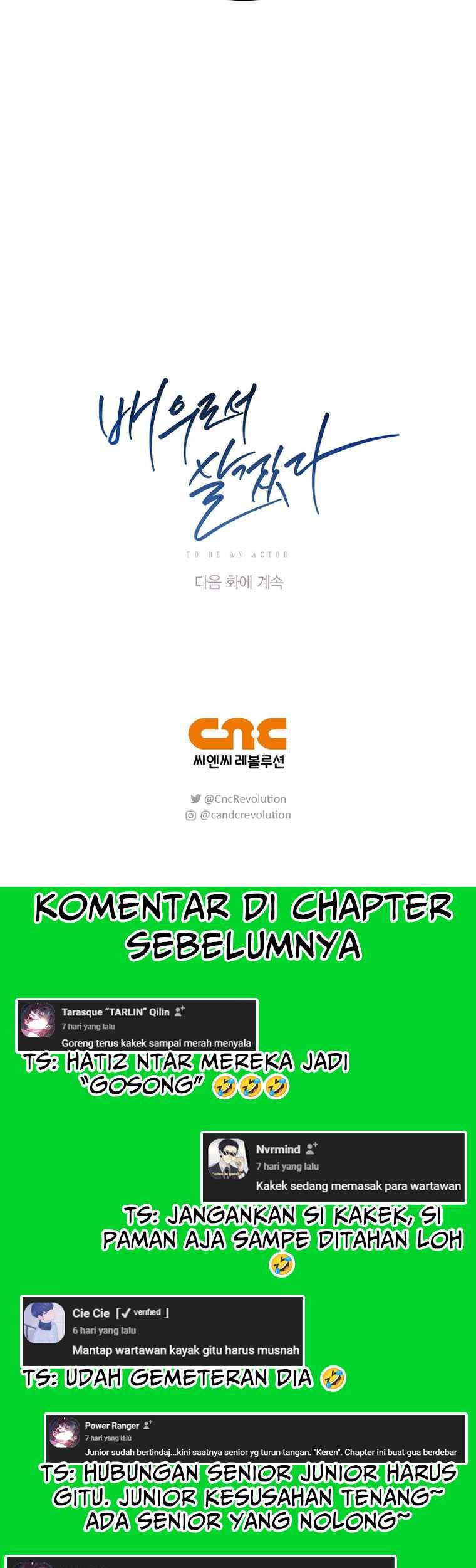 Be the Actor Chapter 106 Gambar 62