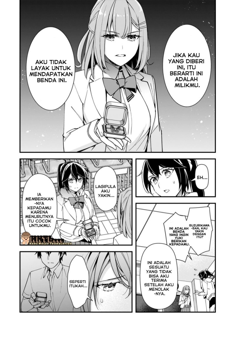 Ore ni Trauma wo Ataeta Joshi-tachi ga Chirachira Mitekuru kedo, Zannen desu ga Teokure desu Chapter 17 Gambar 16
