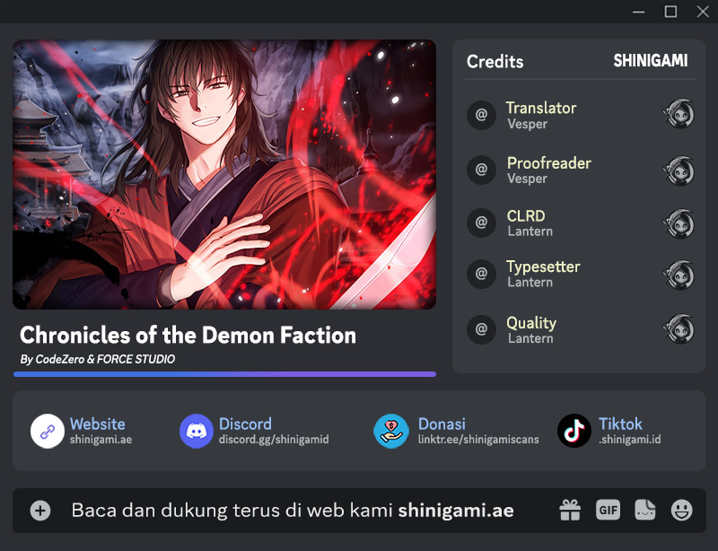 Komik Chronicles of the Demon Faction Chapter 97 gambar nomor 1