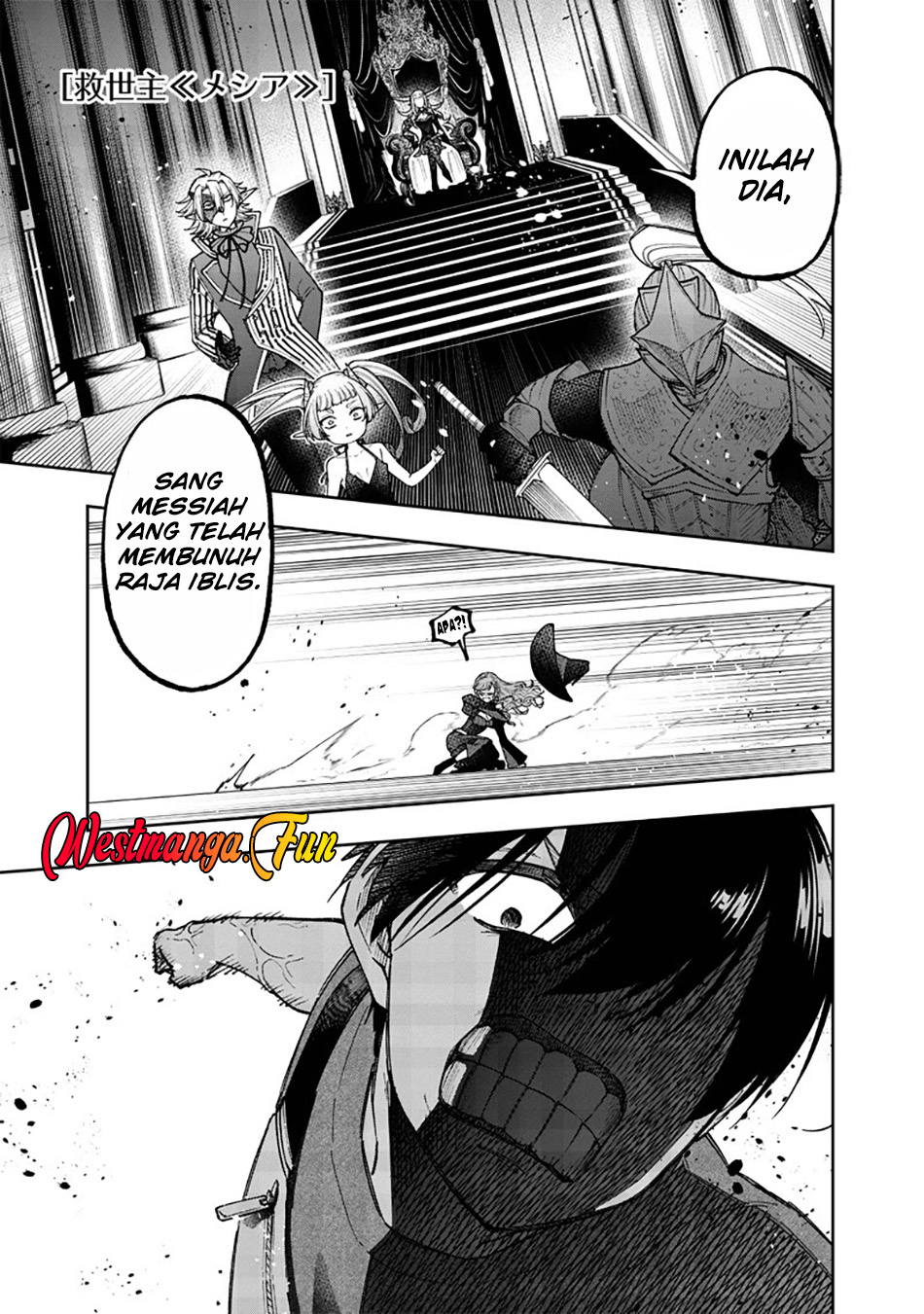 Manga Kyuuseishu MESHIA ~Isekai wo sukutta moto yuusha ga mamono no afureru genjitsu sekai wo musou suru~ Chapter 38 gambar nomor 2