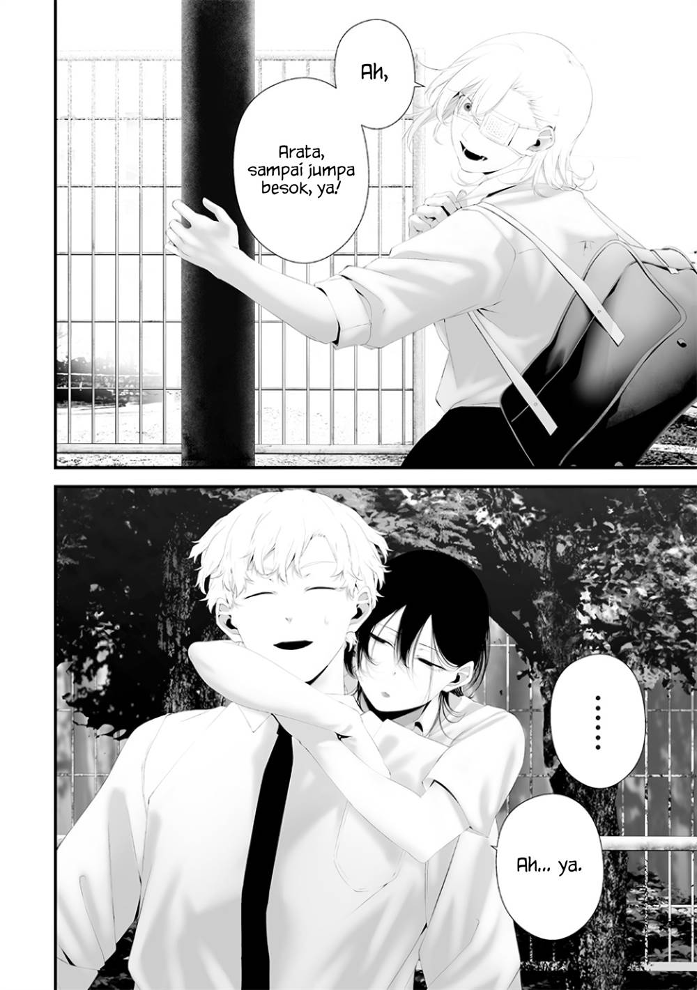 Tsurenai Hodo Aokute Azatoi Kurai ni Akai Chapter 69 Gambar 12