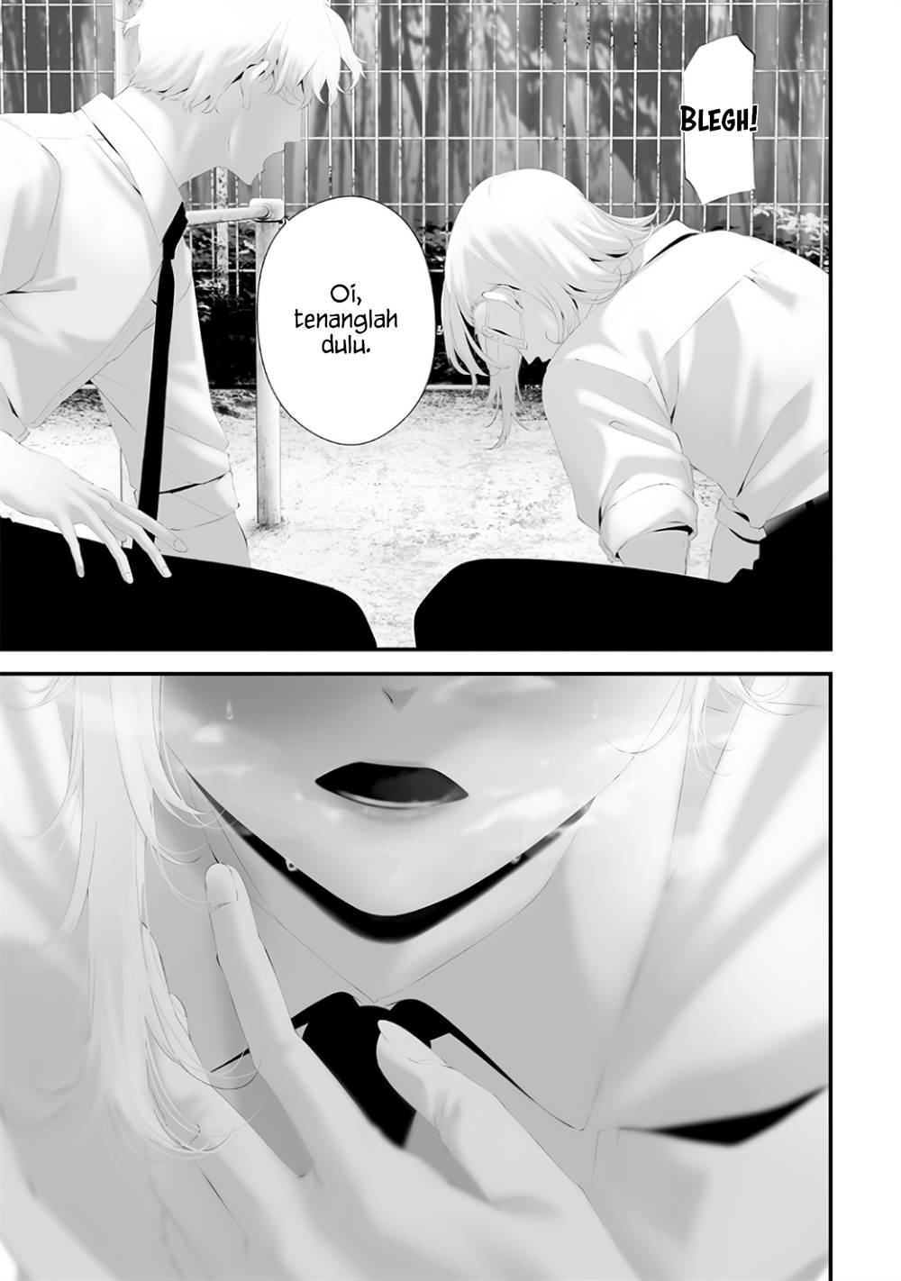 Tsurenai Hodo Aokute Azatoi Kurai ni Akai Chapter 69 Gambar 5