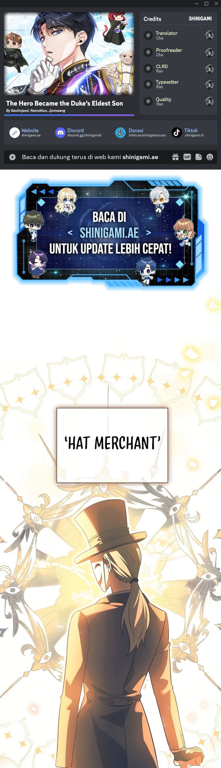 Komik The Hero Became The Duke’s Eldest Son Chapter 52 gambar nomor 1