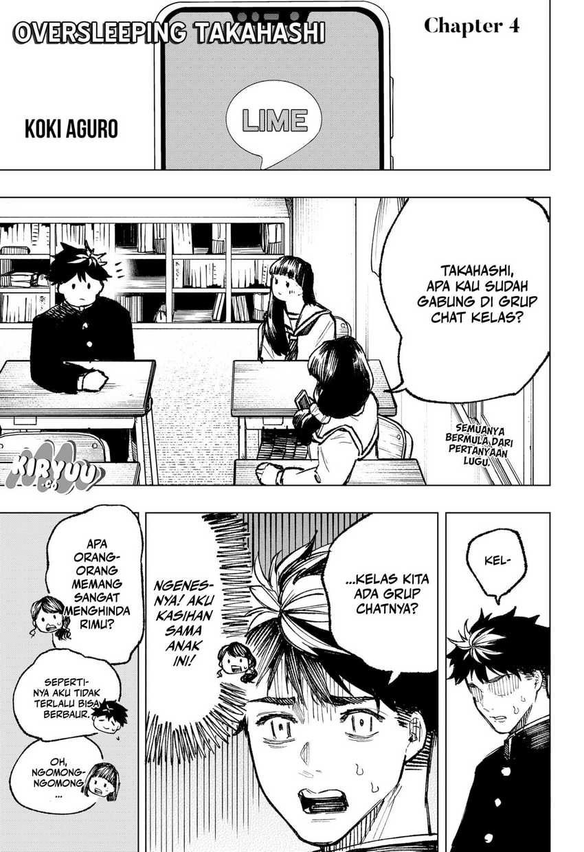 Oversleeping Takahashi Chapter 04 Gambar 3
