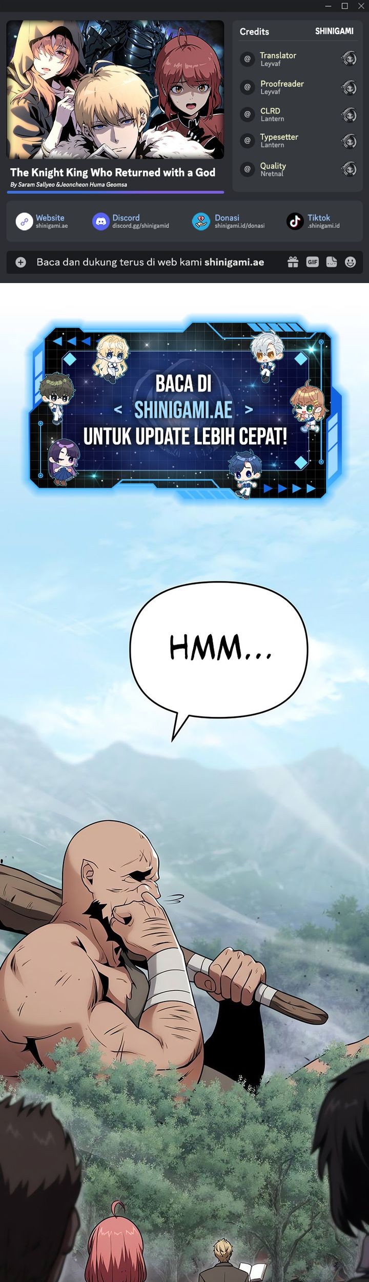 Komik The Knight King Who Returned with a God Chapter 92 gambar nomor 1