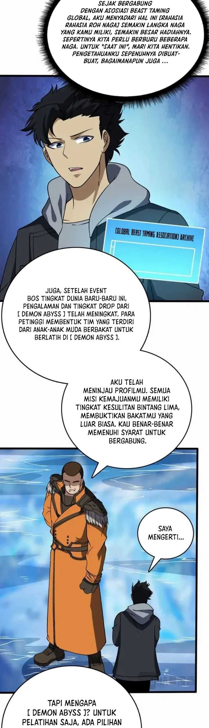 I Become Invincible Black Dragon Boss At The Start Chapter 40 Gambar 23