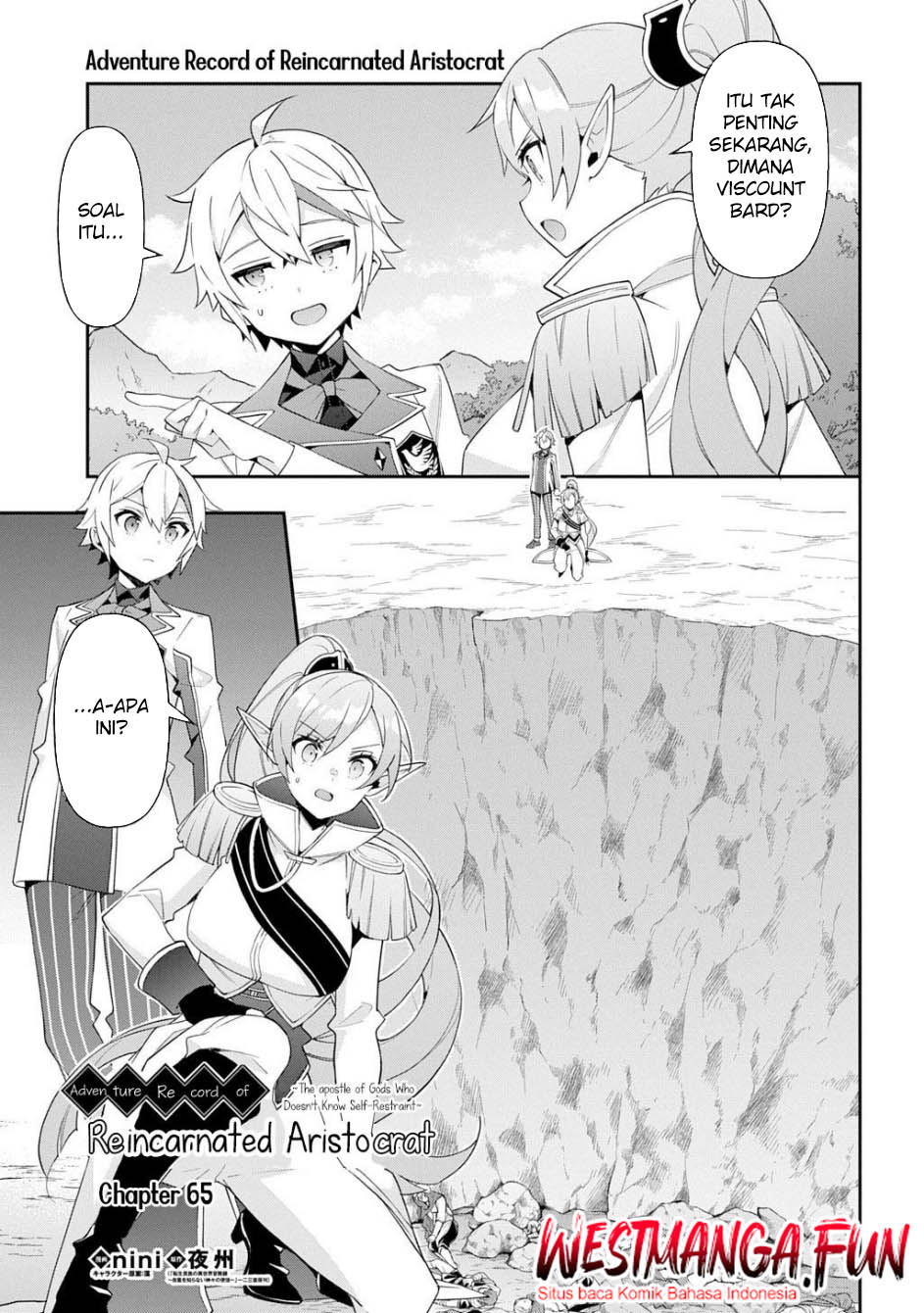 Tensei Kizoku no Isekai Boukenroku ~Jichou wo Shiranai Kamigami no Shit Chapter 65 Gambar 5