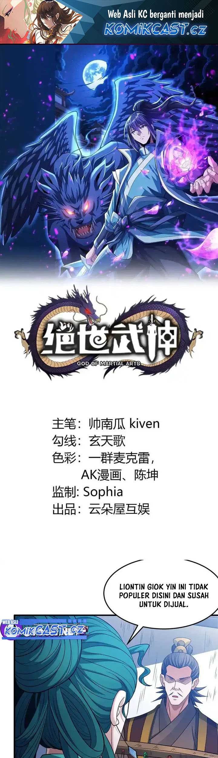 Manhua God of Martial Arts Chapter 676 gambar nomor 2