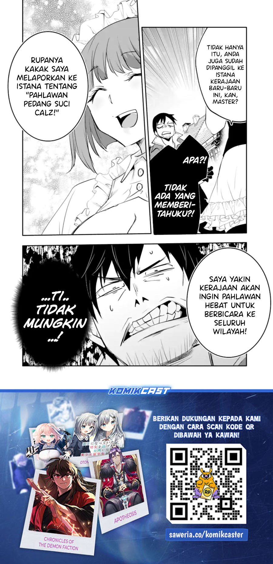 Mannen D-rank No Chuunen Boukensha Yotta Ikioi De Densetsu No Ken Wo Hikkonuku Chapter 50 Gambar 36